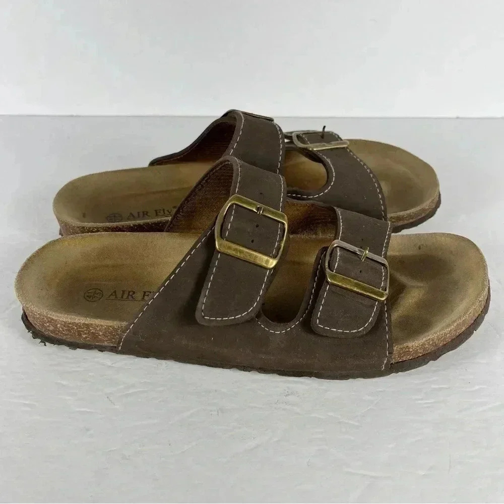air fly sandals footbed style men size 7.5